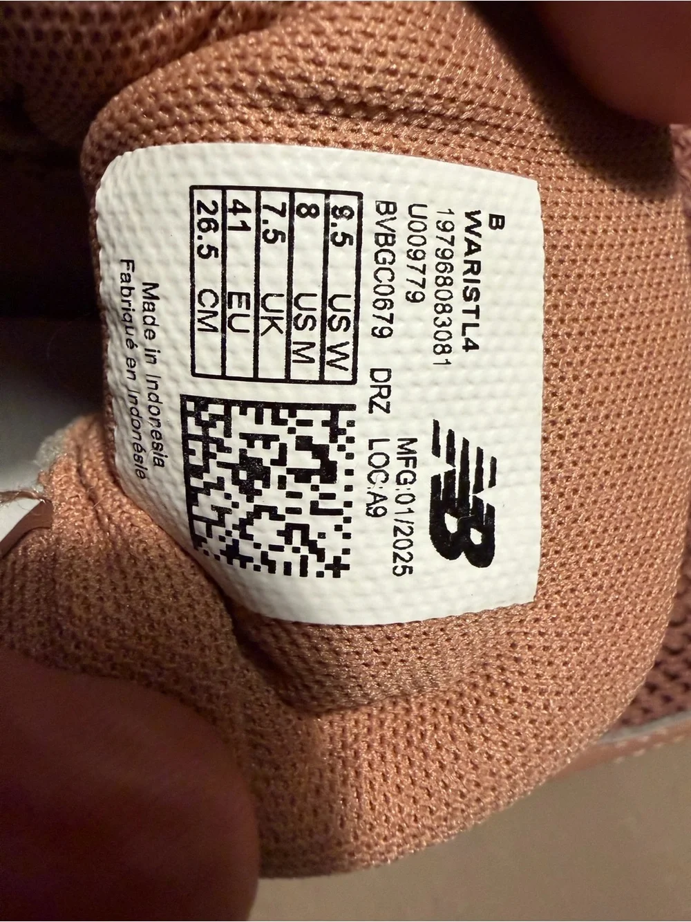 New Balance midsole foam cushioned